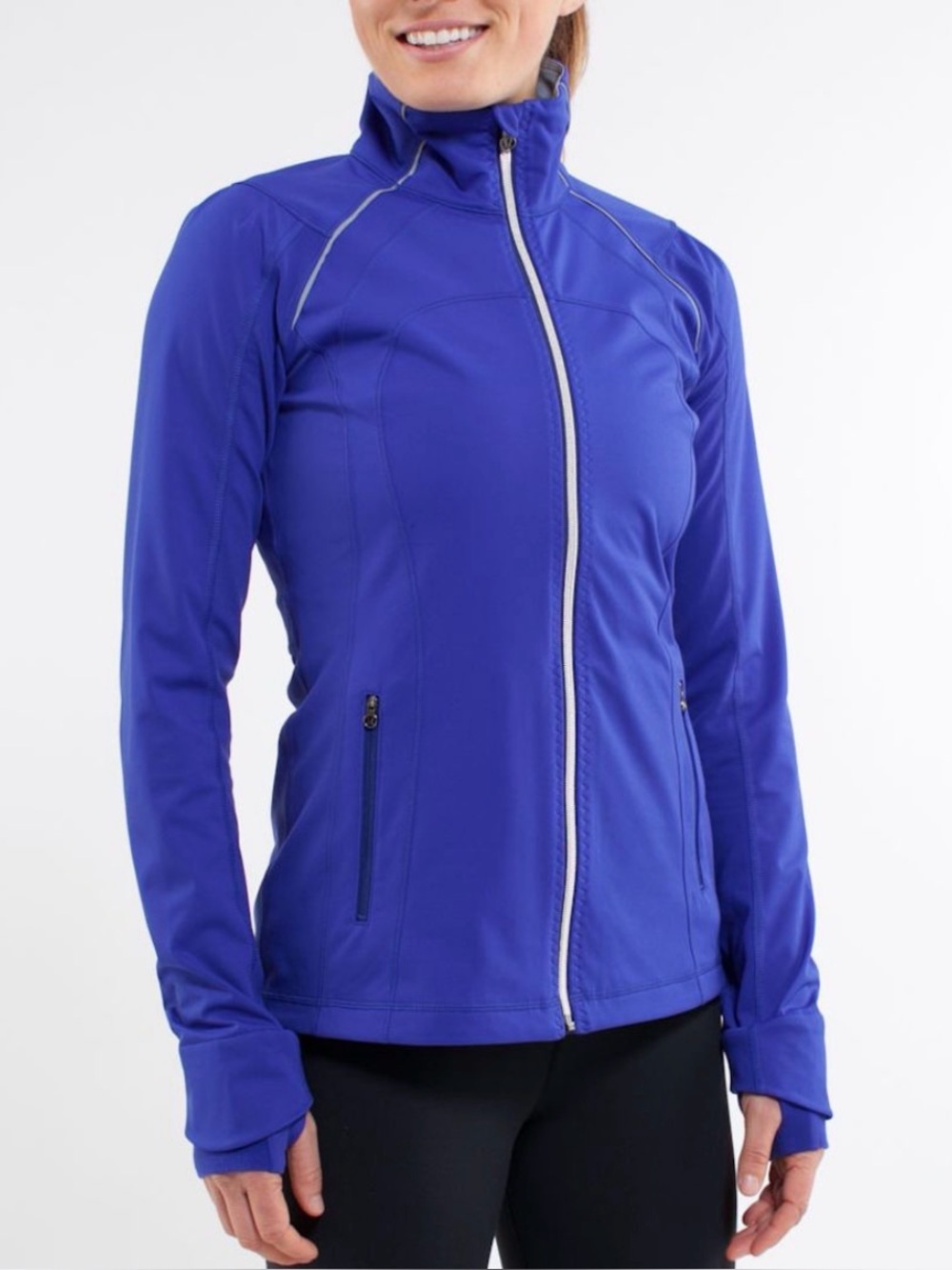 Lululemon | Run Stay On Course Jacket Pigment Blue 6